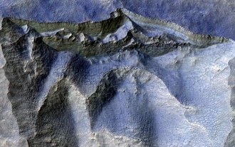 Ice Climbing on Mars