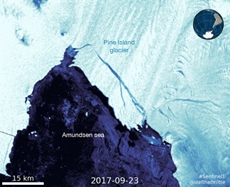 Fast Glacial Retreat In Antarctica