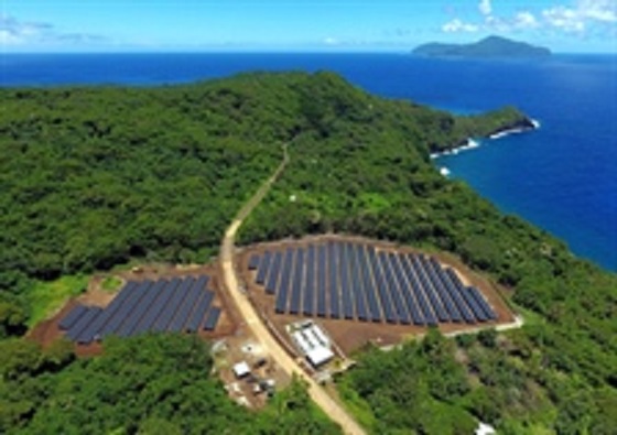 Solar Powered Island