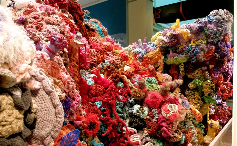 Celebrating Math, Corals, and Crochet